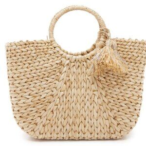 Barney’s New York | Woven Straw Tote Bujibaja Structured Straw Beach Bag